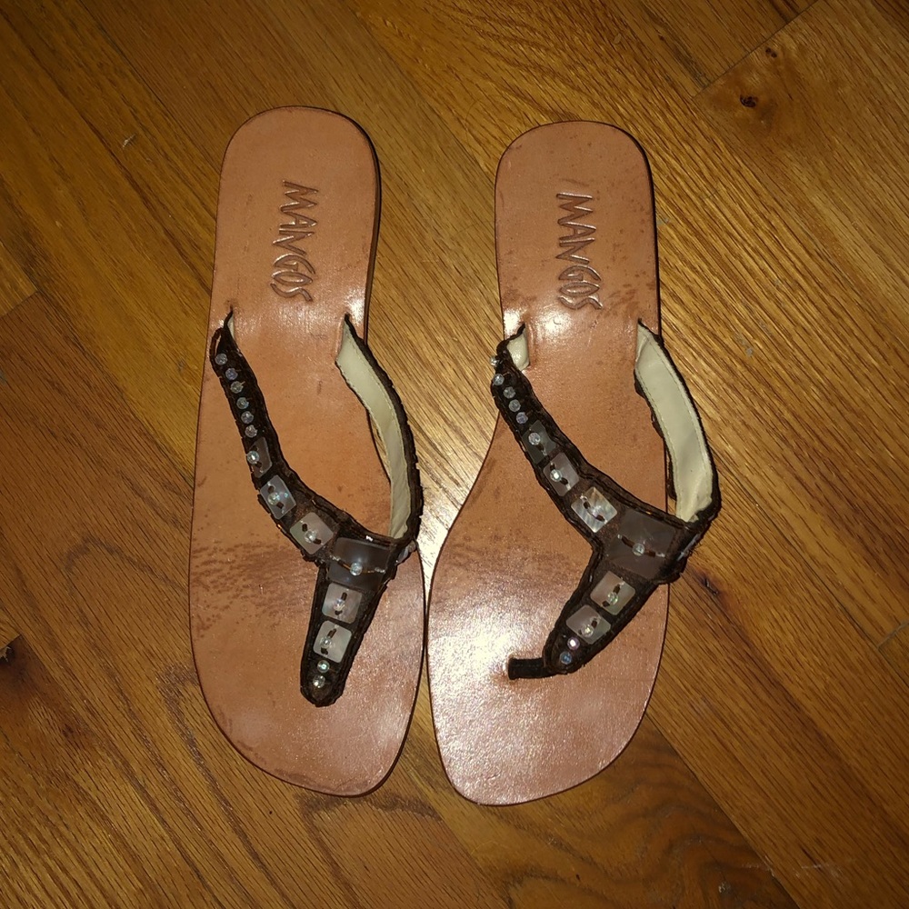 Mangos Wooden Sandal